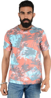 

Download Apparel Floral Print Men's Round Neck Orange T-Shirt