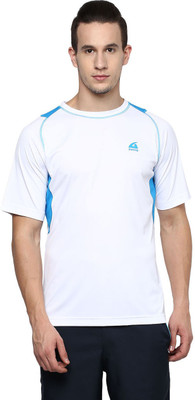 

Aurro Solid Men's Round Neck White T-Shirt