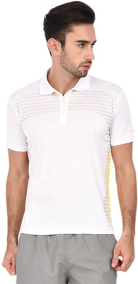 

Head Solid Men's Polo Neck White T-Shirt