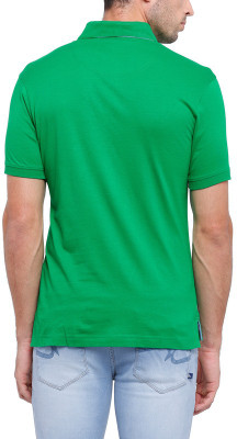 

Parx Solid Men's Polo Neck Green T-Shirt