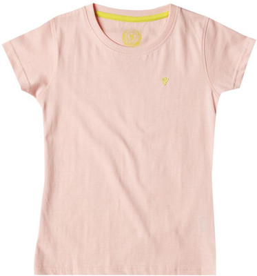 30% OFF on SuperYoung Girls Solid T Shirt(Pink) 30% OFF on SuperYoung Girls Solid T Shirt(Pink)