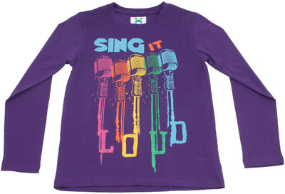 

Poppers by Pantaloons Boys Graphic Print T Shirt(Purple, Pack of 1, Deep purple