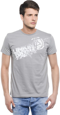 

Linkin Park Printed Men' Round Neck Grey T-Shirt, G r e y