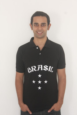 30% OFF on 642 STITCHES Printed Men Polo Neck Black T-Shirt 30% OFF on 642 STITCHES Printed Men Polo Neck Black T-Shirt