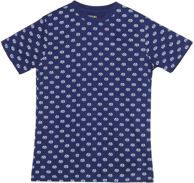

Poppers by Pantaloons Boys Printed T Shirt(Dark Blue, Pack of 1, Navy