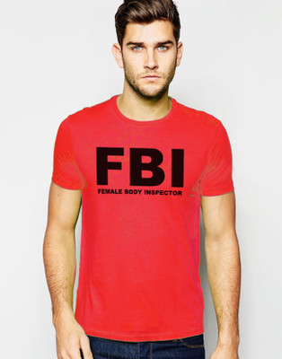 

Young Trendz Printed Men's Round Neck Red T-Shirt