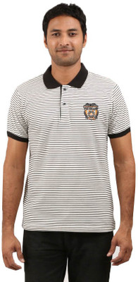 

Gallop Striped Men's Polo Neck Multicolor T-Shirt