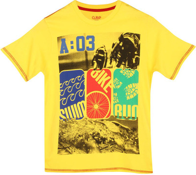

Ajile by Pantaloons Boys Graphic Print T Shirt(Yellow, Pack of 1