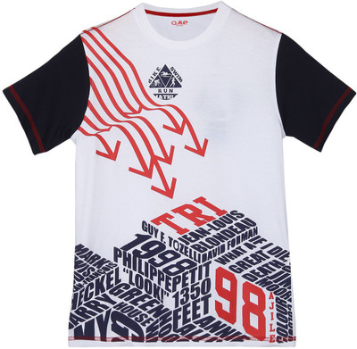 

Ajile by Pantaloons Boys Graphic Print T Shirt(White, Pack of 1