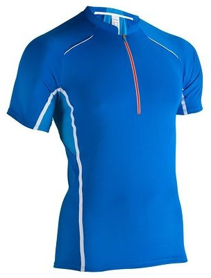 

Decathlon - Quechua Solid Men's Turtle Neck Blue T-Shirt, Quechua blue