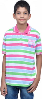 Shaun Boys Printed T Shirt(Multicolor, Pack of 1)
