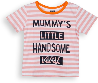 

Lilliput Boys Printed Cotton T Shirt(Orange, Pack of 1, Orange light