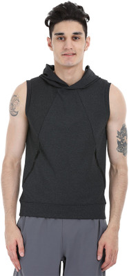 

Zobello Solid Men's Hooded Multicolor T-Shirt