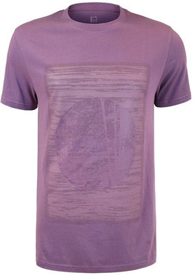 

Decathlon - Domyos Printed Men's Round Neck Purple T-Shirt