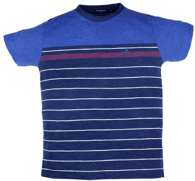 

Petroficio Boys Striped T Shirt(Multicolor, Pack of 1