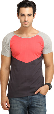 

Fio Solid Men's Round Neck Blue T-Shirt, Multicolor1
