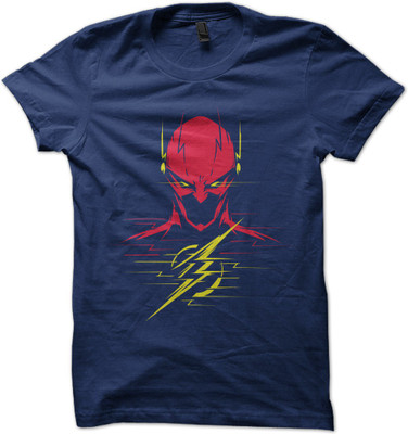 

DNA Graphic Print Men's Round Neck Dark Blue T-Shirt, Navy