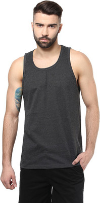 

Unisopent Designs Solid Men's Round Neck Beige T-Shirt