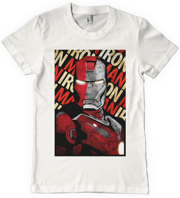 

DNA Graphic Print Men's Round Neck White T-Shirt