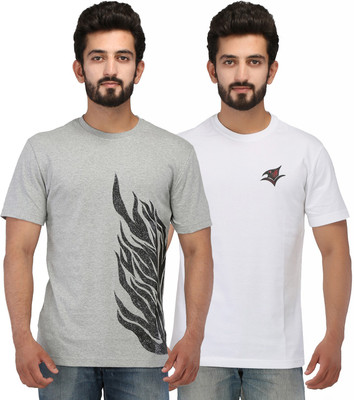 

Rang Rage Printed Men's Round Neck Multicolor T-Shirt(Pack of 2