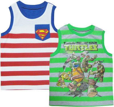 

Hoodz Striped Men's Round Neck Green, White T-Shirt(Pack of 2)