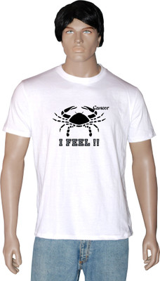 

Tshirt.in Graphic Print Men' Round Neck White T-Shirt, Pearl white