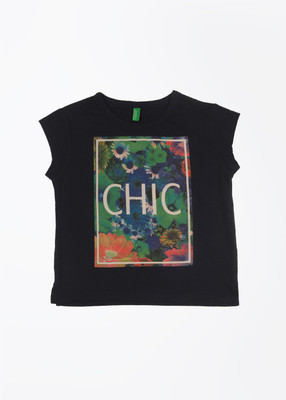 55% OFF on United Colors of Benetton. Girls Printed T Shirt(Dark Blue) 55% OFF on United Colors of Benetton. Girls Printed T Shirt(Dark Blue)