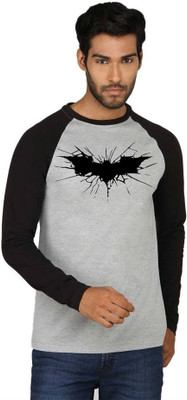 

SayItLoud Graphic Print Men' Round Neck Grey, Black T-Shirt