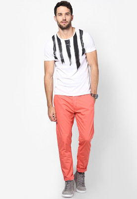 

Jack & Jones Graphic Print Men's Round Neck White T-Shirt