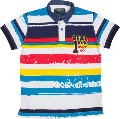 29% OFF on Wilkins & Tuscany Boys Printed T Shirt(Blue, Pack of 1) 29% OFF on Wilkins & Tuscany Boys Printed T Shirt(Blue, Pack of 1)