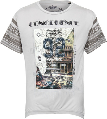 

Fritzberg Boys Printed T Shirt(Brown