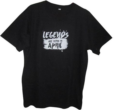 

Art-Tickles Embroidered Men's Round Neck Black T-Shirt