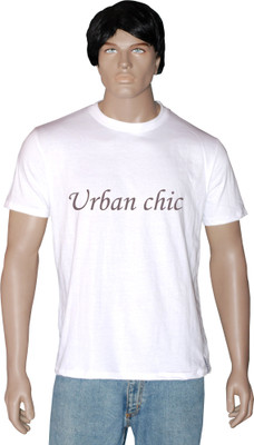 

Tshirt.in Graphic Print Men's Round Neck White T-Shirt, Pearl white
