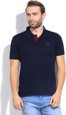 

Arrow Sport Solid Men's Polo Neck Blue T-Shirt, Navy