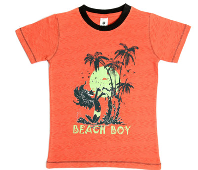 28% OFF on Bio Kid Boys Printed T Shirt(Orange, Pack of 1) 28% OFF on Bio Kid Boys Printed T Shirt(Orange, Pack of 1)