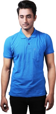 

Spur Solid Men's Polo Neck Dark Blue T-Shirt, Ink blue