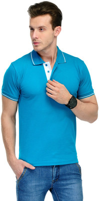 

Scott International Solid Men's Polo Neck Green T-Shirt, Turquoise green