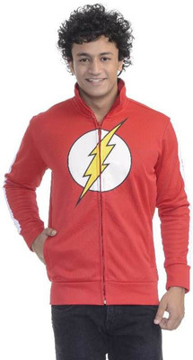 

DC Comics Printed Men's Round Neck Red T-Shirt