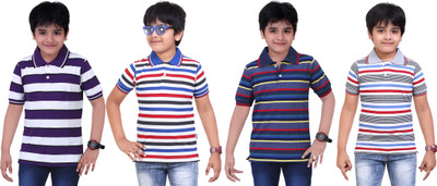 

Dongli Boys Printed T Shirt(Multicolor, Pack of 4)