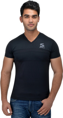 

Surly Printed Men's V-neck Black T-Shirt