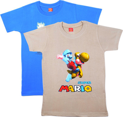 26% OFF on Sathiyas Boys Printed T Shirt(Blue, Pack of 2) 26% OFF on Sathiyas Boys Printed T Shirt(Blue, Pack of 2)