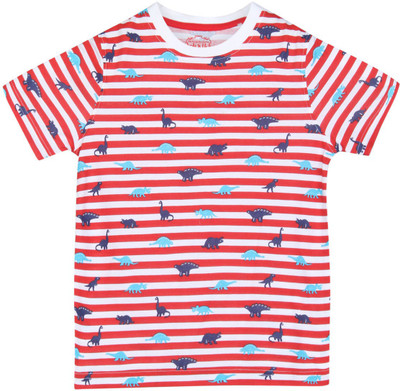 

Chalk by Pantaloons Boys Graphic Print T Shirt(Red, Pack of 1