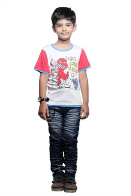 

Stop By Shoppers Stop Boys Printed T Shirt(White