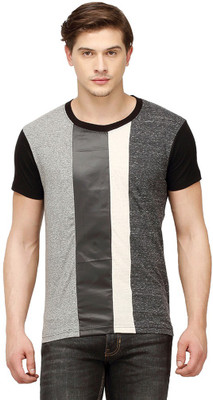 

Campus Sutra Solid Men Round Neck Grey T-Shirt, Charcoal