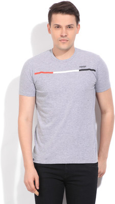 

Easies Solid Men' Round Neck Grey T-Shirt, Goblin grey