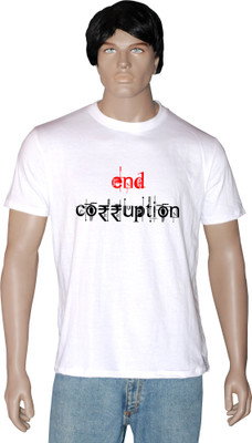 Tshirt.in Graphic Print Men Round Neck Grey T-Shirt