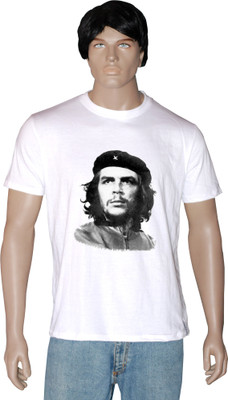 

Tshirt.in Graphic Print Men's Round Neck White T-Shirt, Pearl white