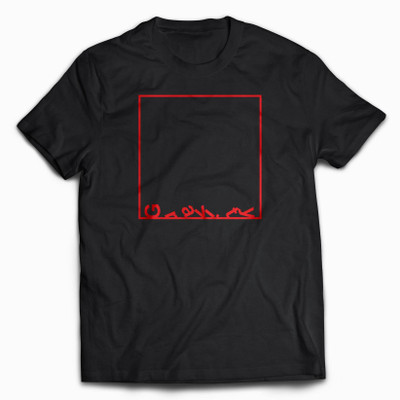 

Designmycloth Graphic Print Men' Round Neck Black T-Shirt