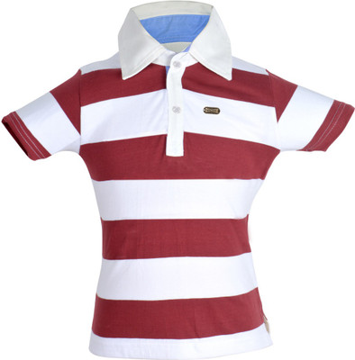 

Gkidz Boys Printed Cotton T Shirt(Maroon, Pack of 1