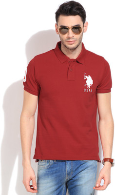 

U.S. Polo Assn Men's T-Shirt, Uspa red